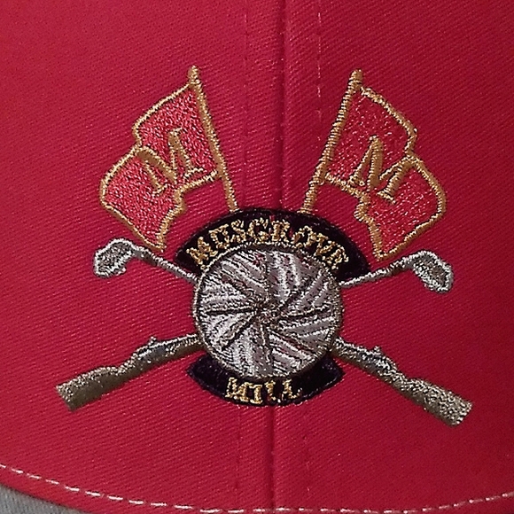 FAMOUS "MUSGROVE MILL" GOLF COURSE HAT.NOT WORN EVER KEPT IN PLASTIC.NEW W/ TAGS - Picture 2 of 5
